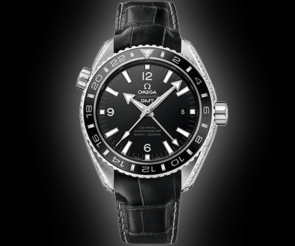 Omega Seamaster Planet Ocean 6000M 232.98 Black Dial, Platinum