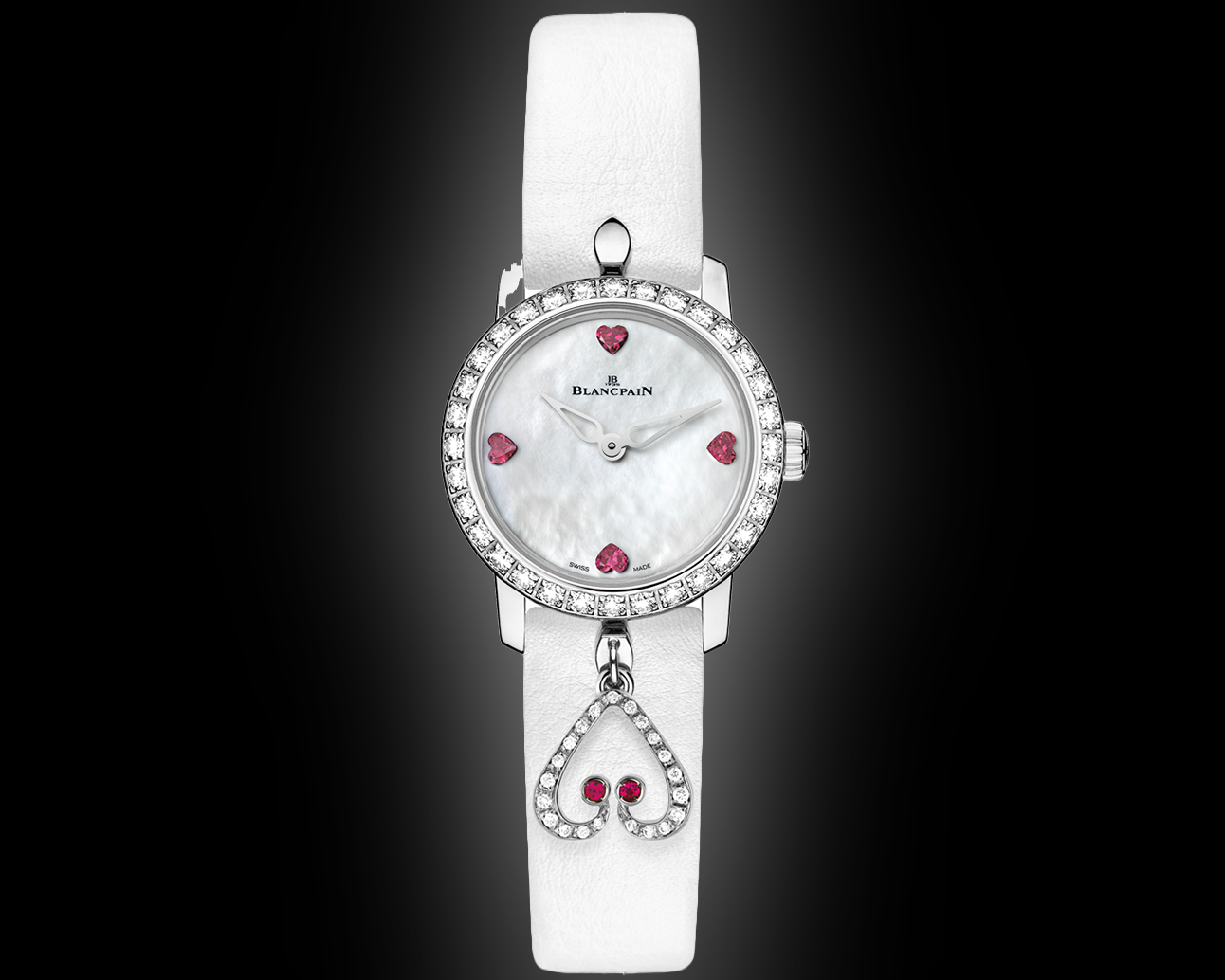 Blancpain Ladybird Ultraplate 0063 Mother-Of-Pearl Dial, White Gold, 21 ...