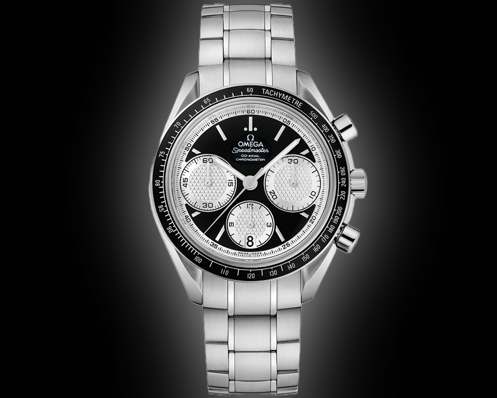 Omega Speedmaster Racing 326.30 Black and Silver Dial, Stainless