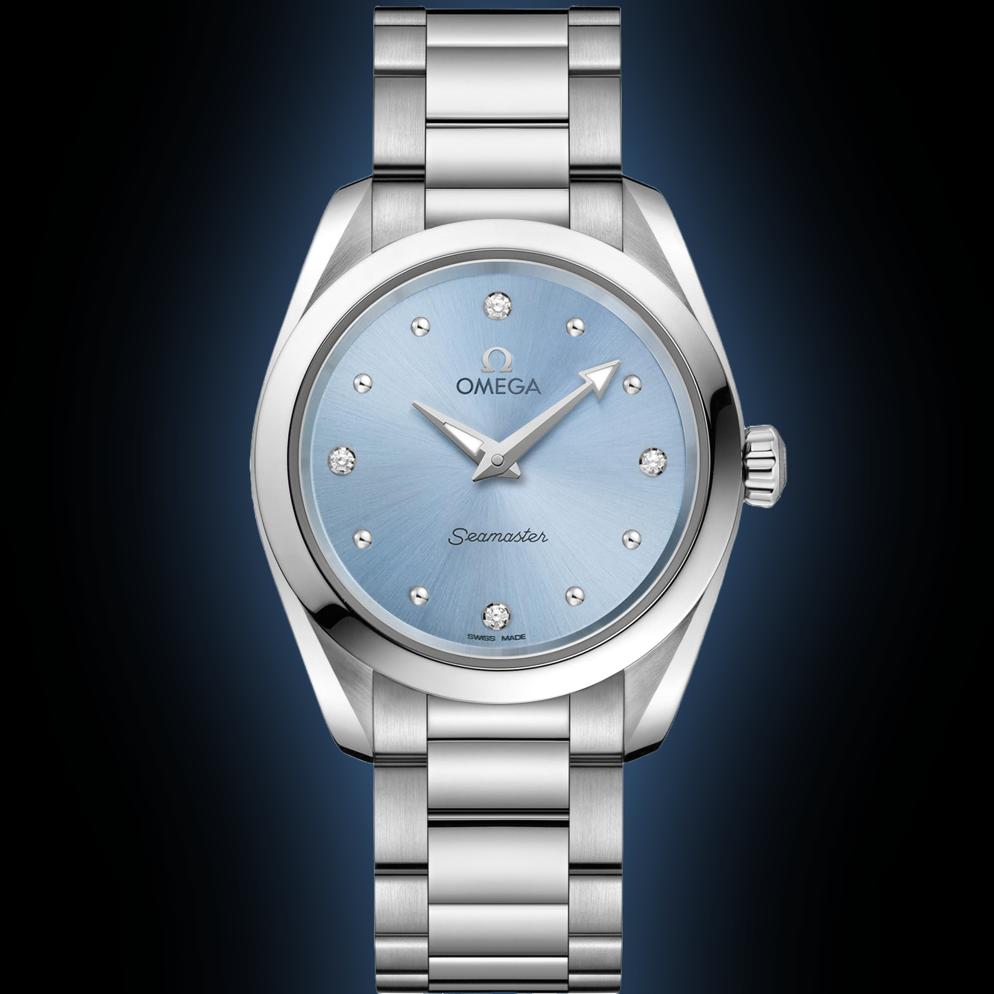 Omega Seamaster Aqua Terra 150M Purple Dial, Stainless