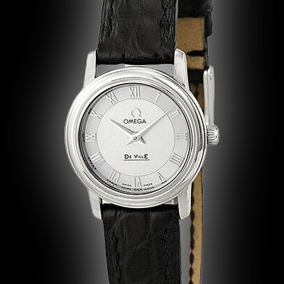Omega De Ville Prestige 4870.33 Silver Dial, Stainless Steel, 22.0