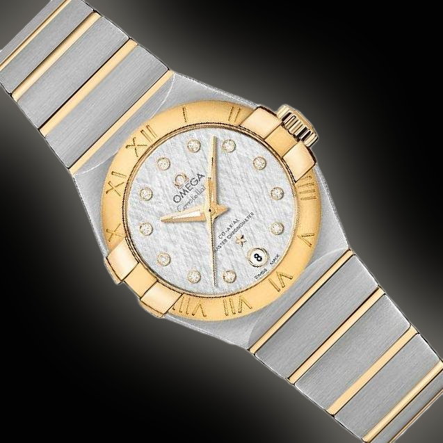Omega Constellation 27 127.20 White Opaline Dial, Stainless Steel