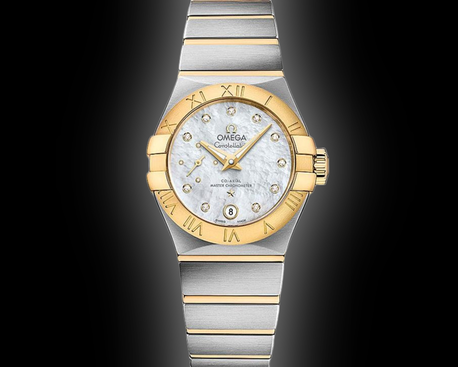 Omega Constellation 27 127.20 White Opaline Dial, Stainless Steel