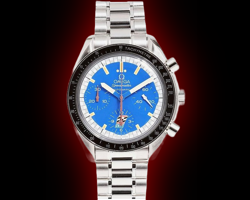 Omega Speedmaster Reduced 3510.80 Blue Dial, Stainless Steel, 39.0