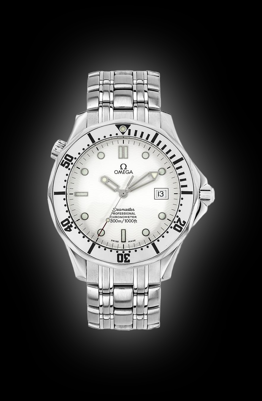 Omega Seamaster Diver 300M 2532.20 White Dial, Stainless Steel