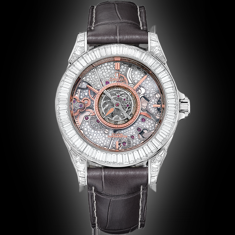 Omega De Ville 513.98 Platinum, 38.7 mm, Co-Axial, Snow