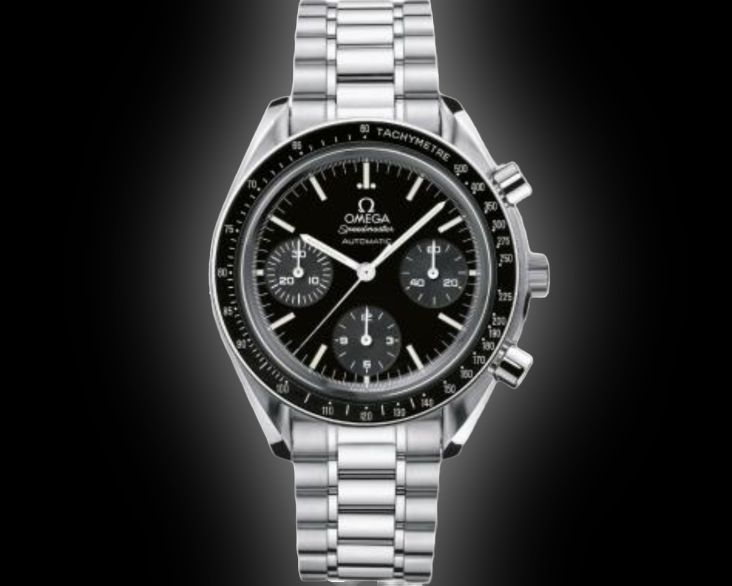 Omega Speedmaster Reduced 3539.50 Black Dial, Stainless
