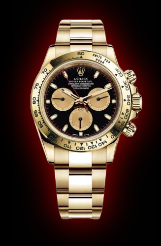 宏霞 Rolex Daytona 116508改116568BR Yellow Gold Diamond Bezel 绿