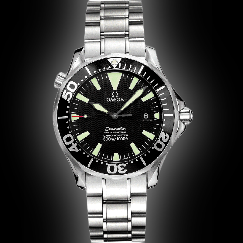 Omega Seamaster Diver 300M 2254.50 Black Dial, Stainless Steel