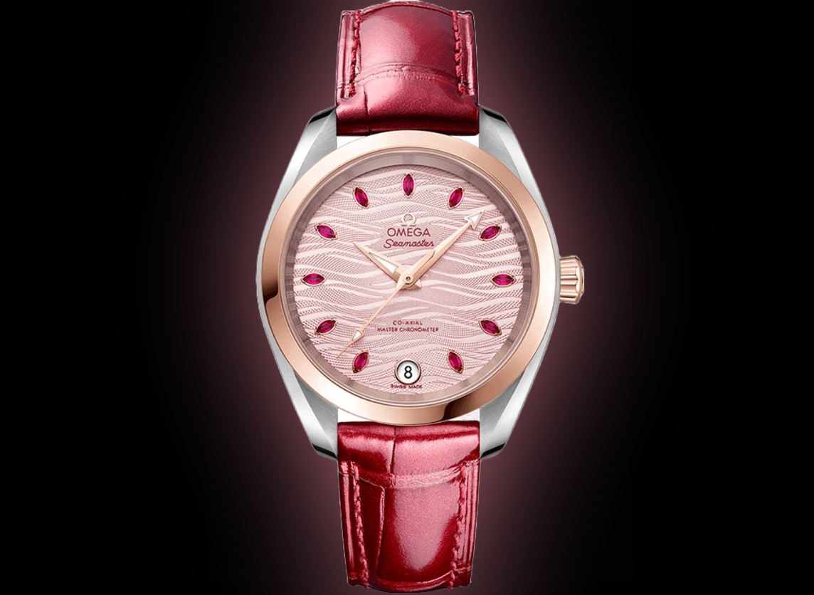Omega Seamaster Aqua Terra 150M 220.23 Pink Dial, 18K Sedna Gold