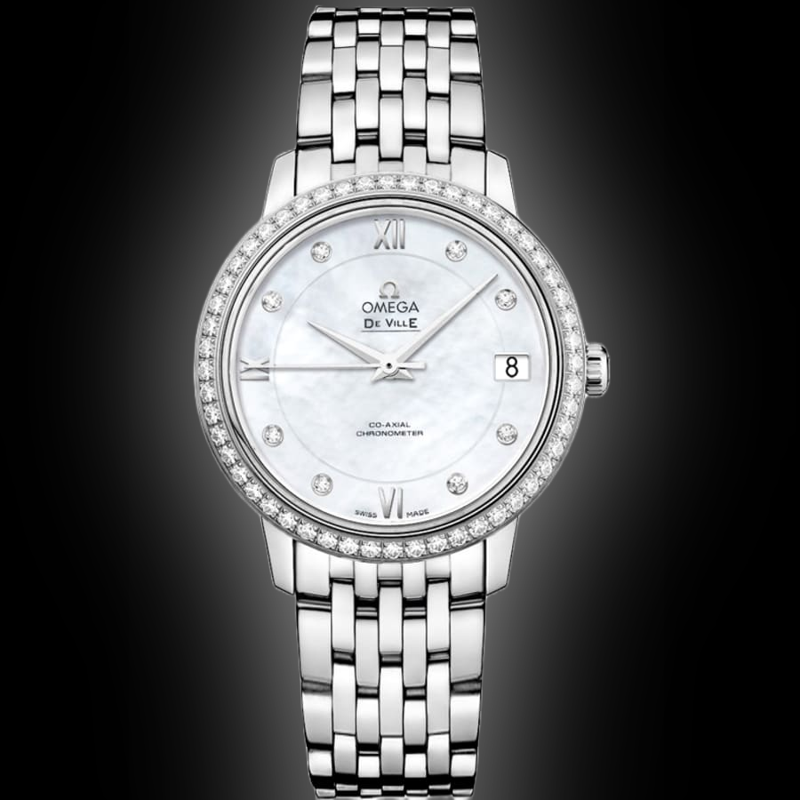 Omega De Ville 32.5 4586.75 White Dial, Stainless Steel, 31.1 mm