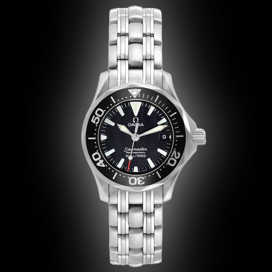 Omega Seamaster Diver 300M Black Dial, Stainless Steel
