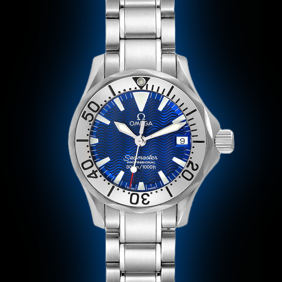 Omega Seamaster Diver 300M Blue Dial, Stainless Steel