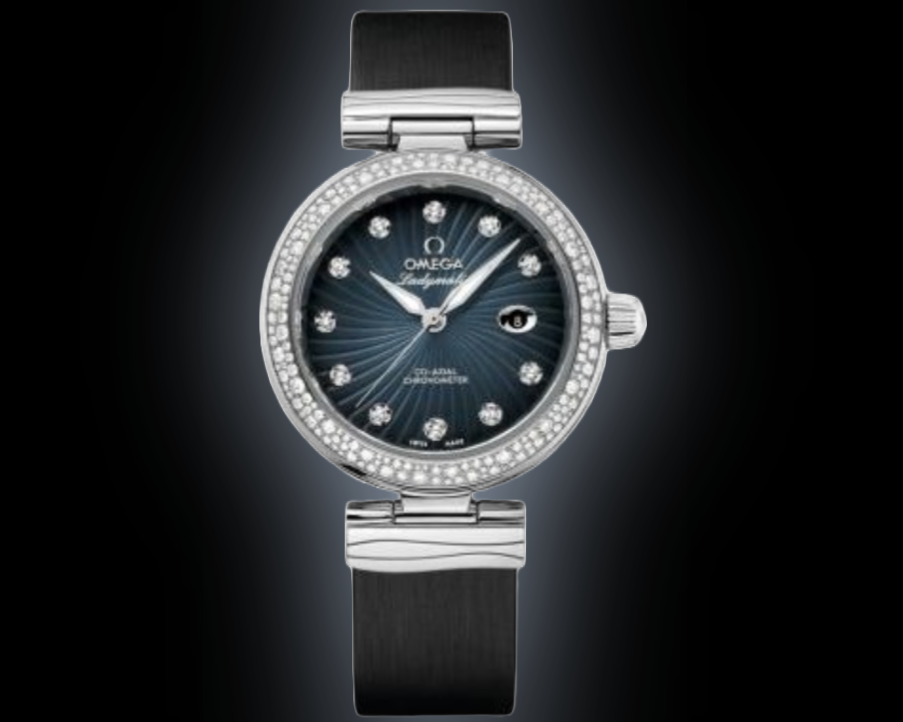 Omega De Ville Ladymatic Black Dial, Stainless Steel,