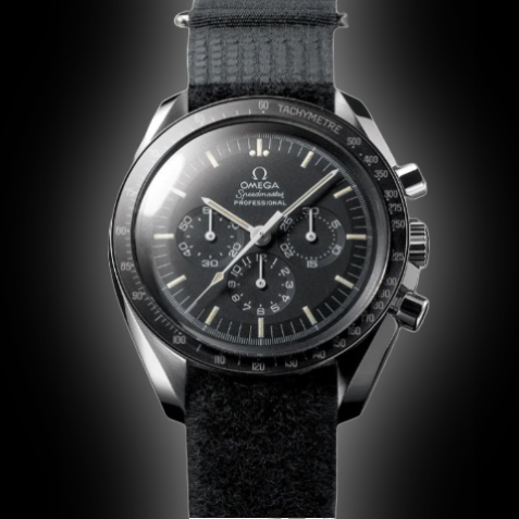 Omega Speedmaster Moonwatch ST 145 Radial Nickname Dial, Stainless