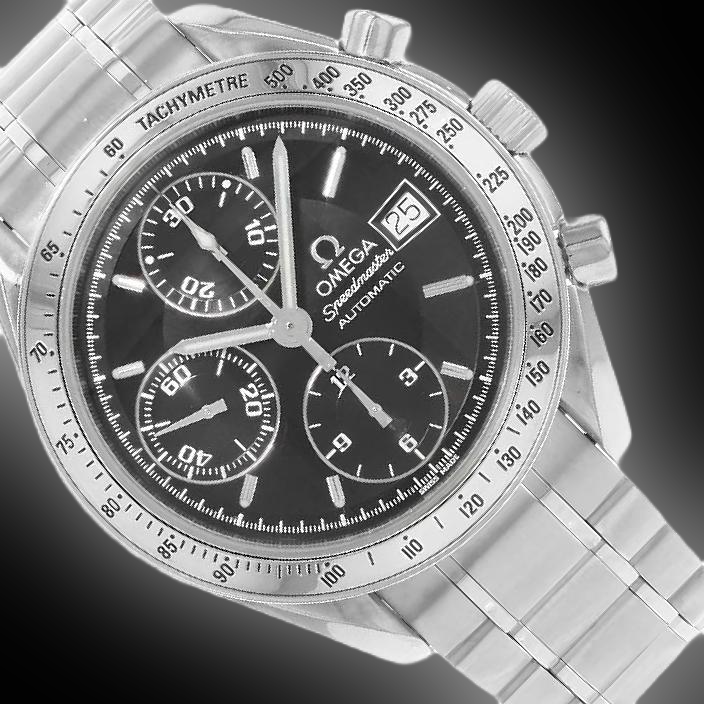 Omega Speedmaster Date 40 3513.50 Black Dial, Stainless Steel