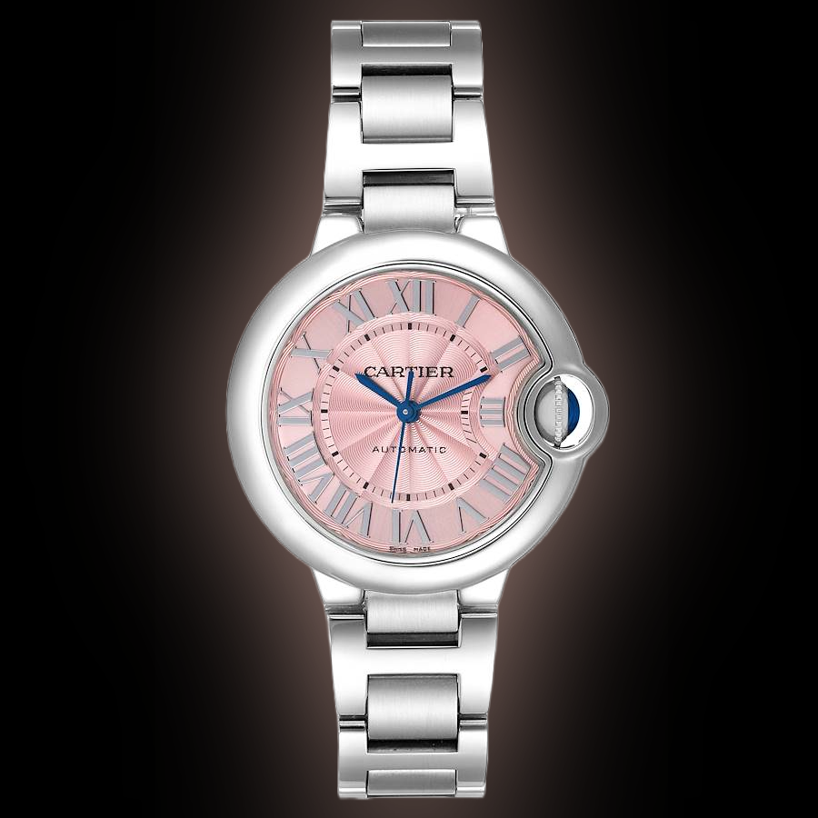 Cartier Ballon Bleu de Cartier W692 Pink Dial, Stainless  display picture 1