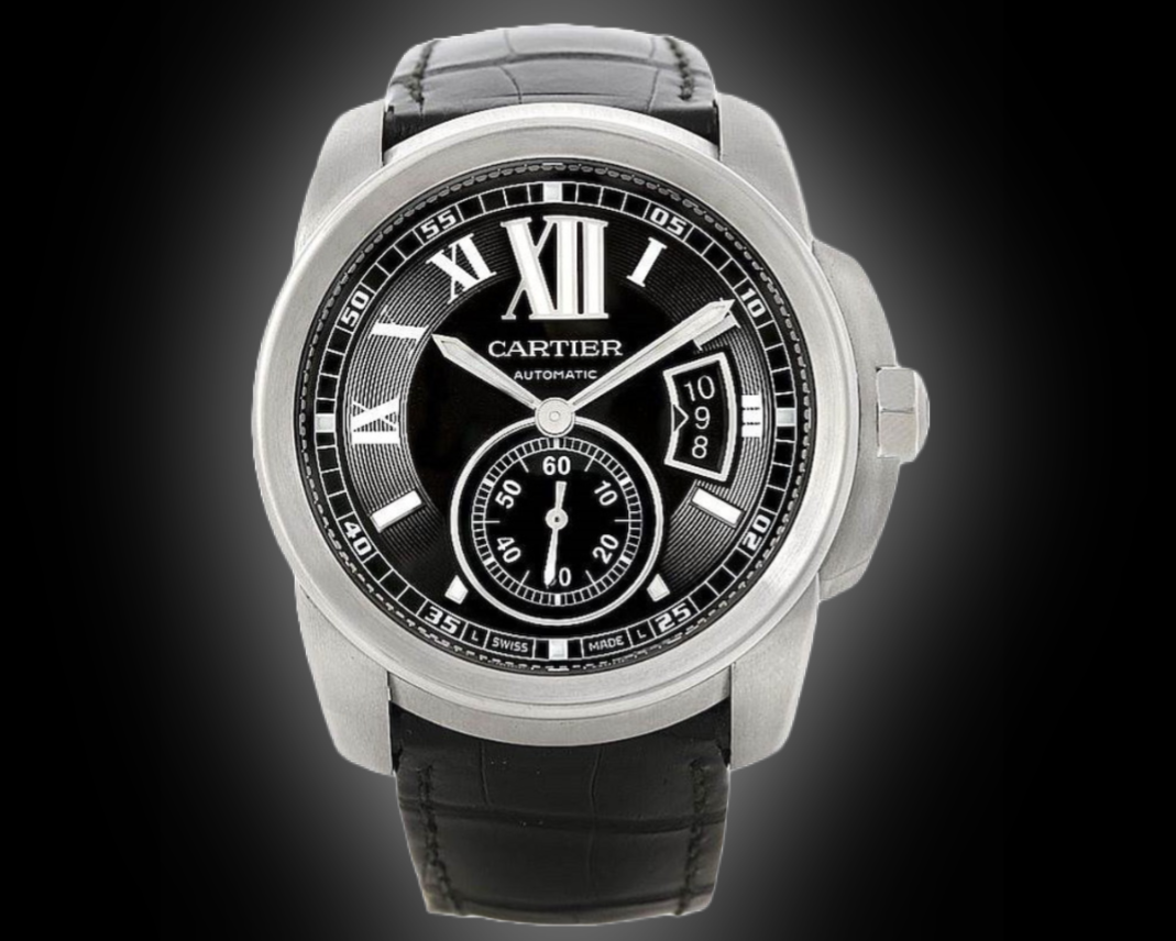 Cartier Pasha de Cartier W010 Black Dial, Stainless Steel, 66.0 mm