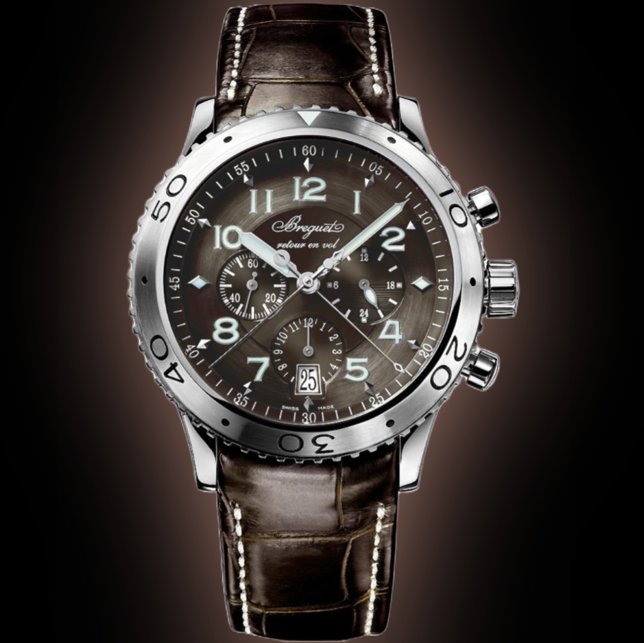 Zelos ZX 8 Automatic Chronograph Chronograph, Titanium Dial