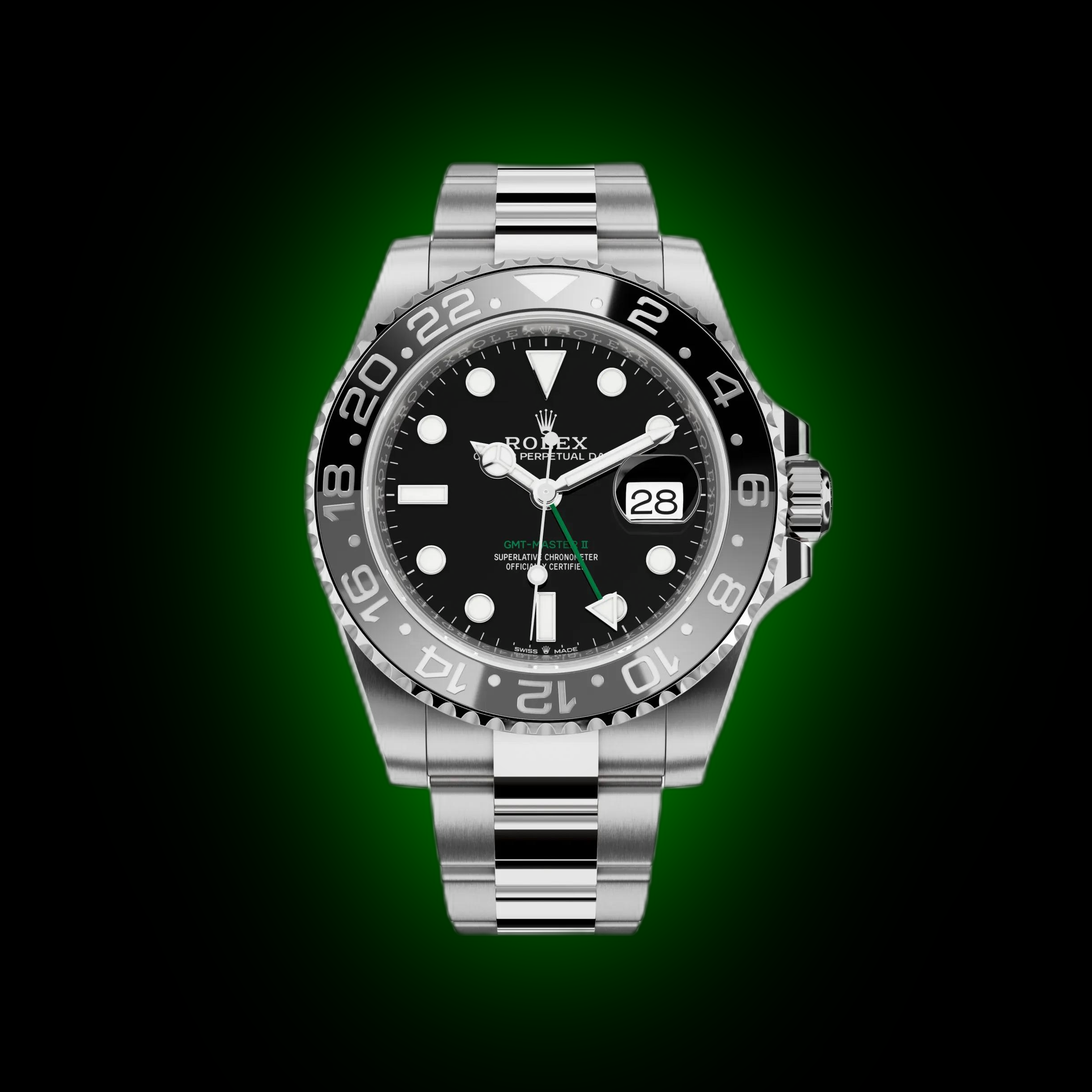 Rolex GMT-Master II 40 126710 Black Dial, Oystersteel, 40.0 mm