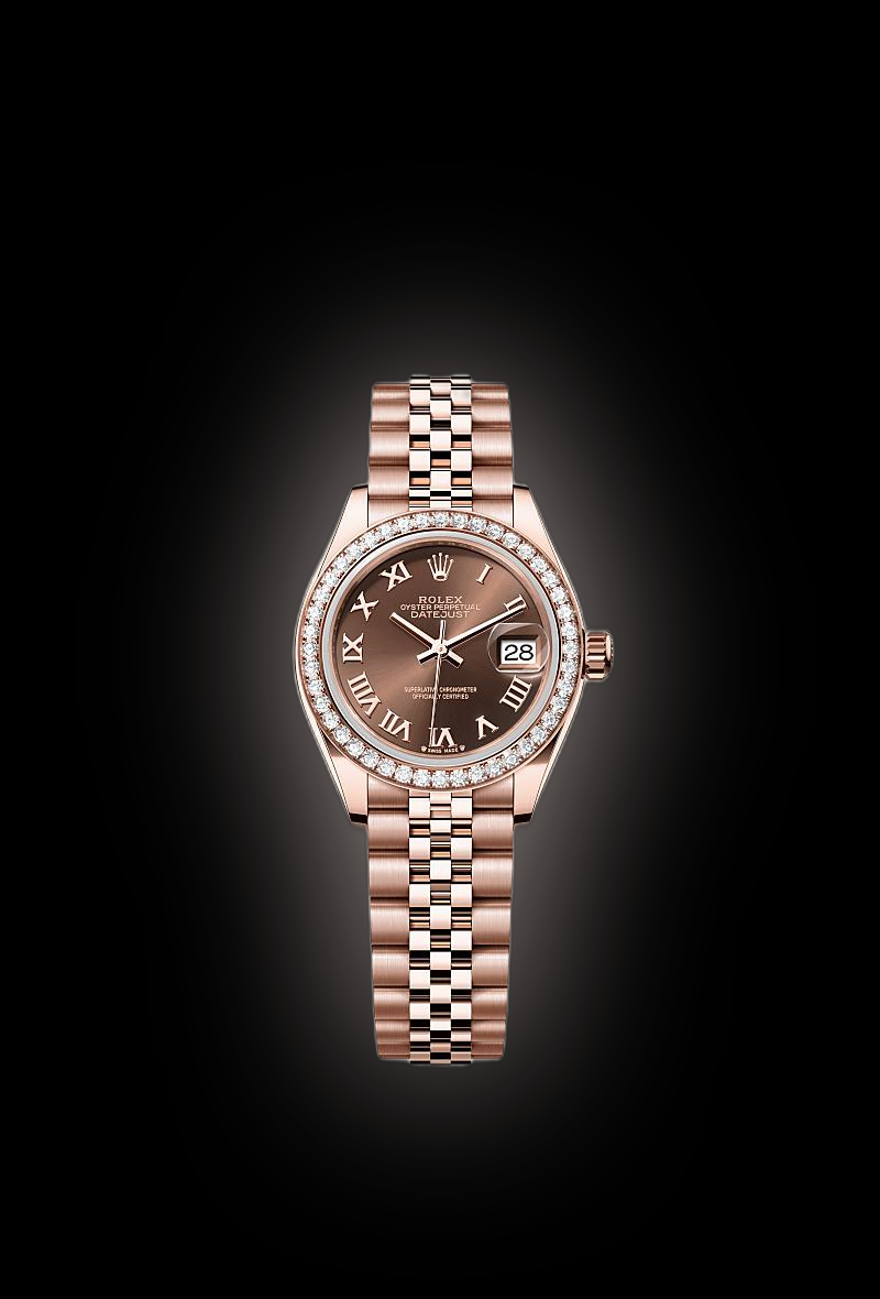 Rolex Pearlmaster 39 86285 Aubergine Dial, Rose Gold, 39.0 mm