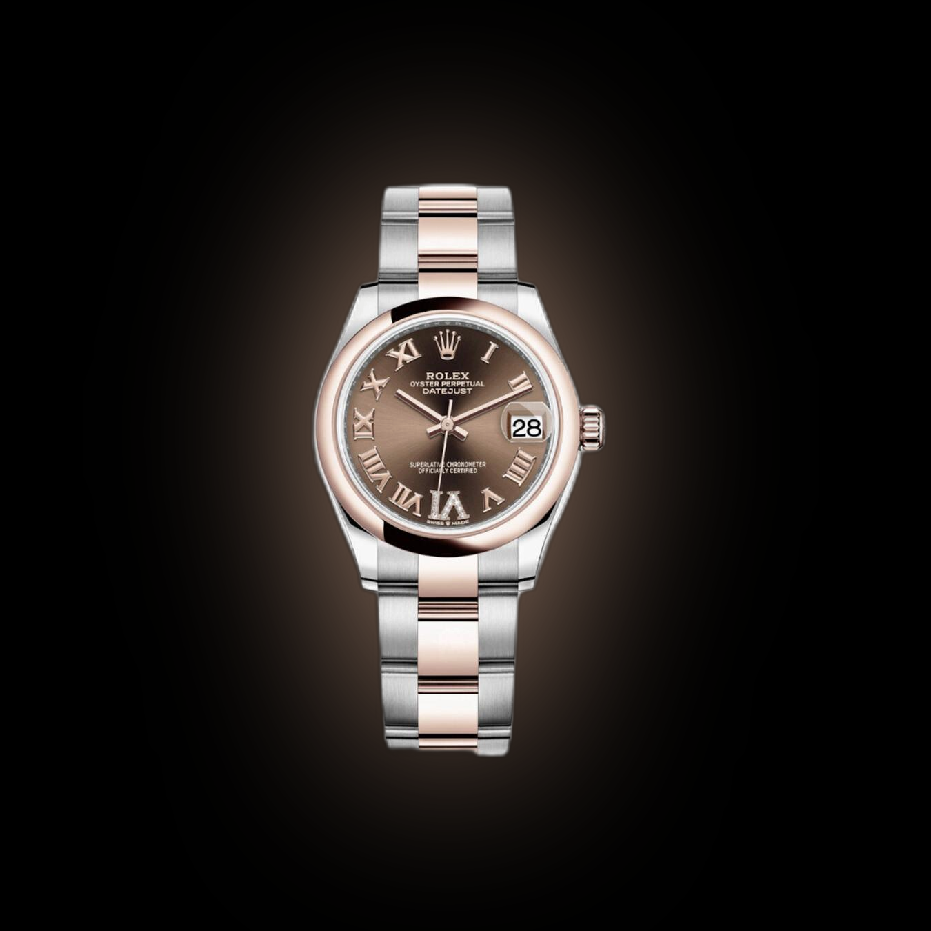 Rolex Datejust 31 278241 Chocolate Dial, 18kt Everose Gold,