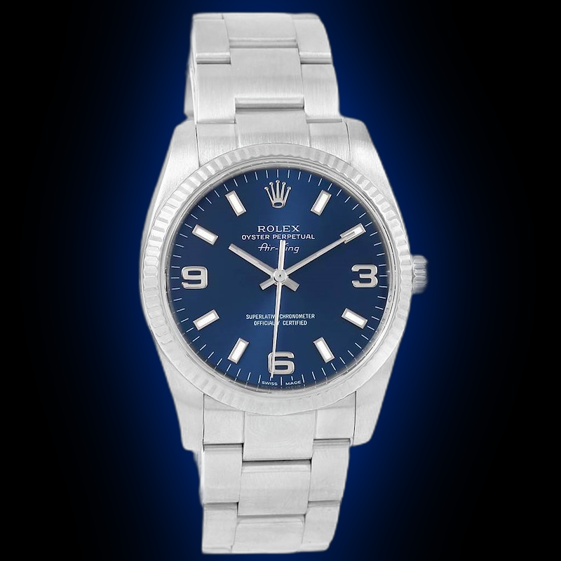 Rolex Oyster Perpetual 36 116034 Blue Dial, Stainless Steel,