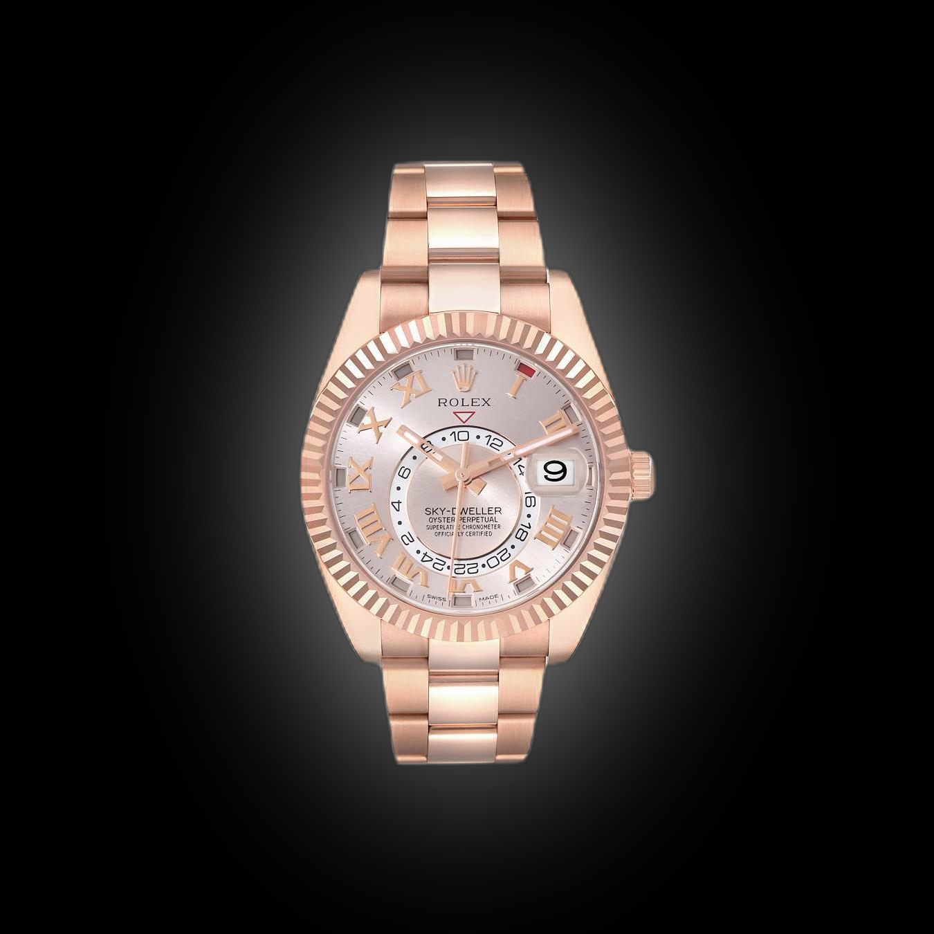 Rolex Sky-Dweller 326935 Sundust Dial, 18kt Everose Gold, 42.0 mm