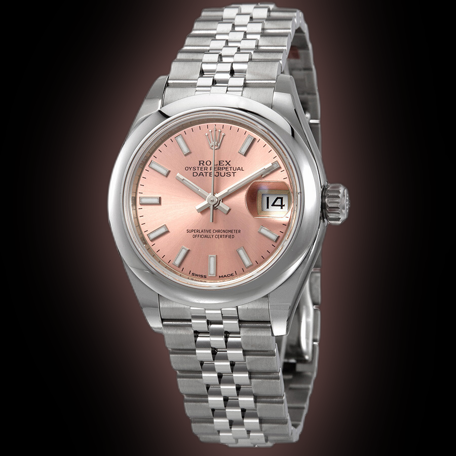 Rolex Lady-Datejust 279160 Pink Dial, Stainless Steel, 28.0 mm, Analog