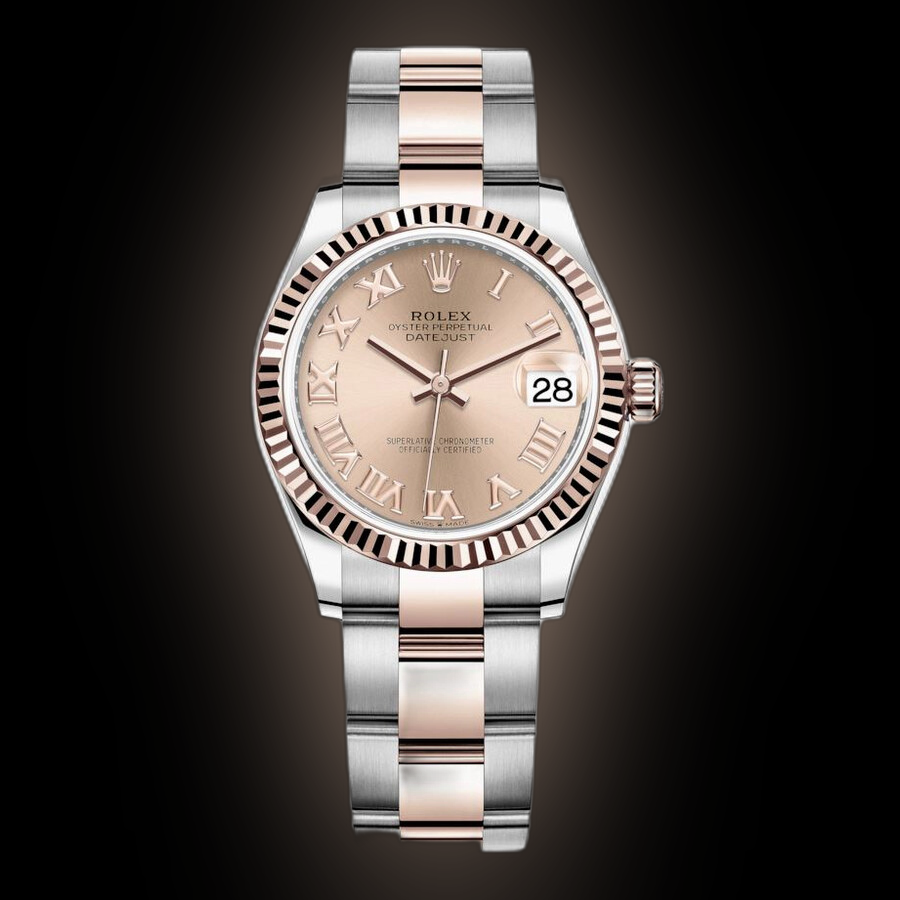 Rolex Datejust 31 278271 Rose Dial, 18kt Everose Gold, 31.0 mm ...