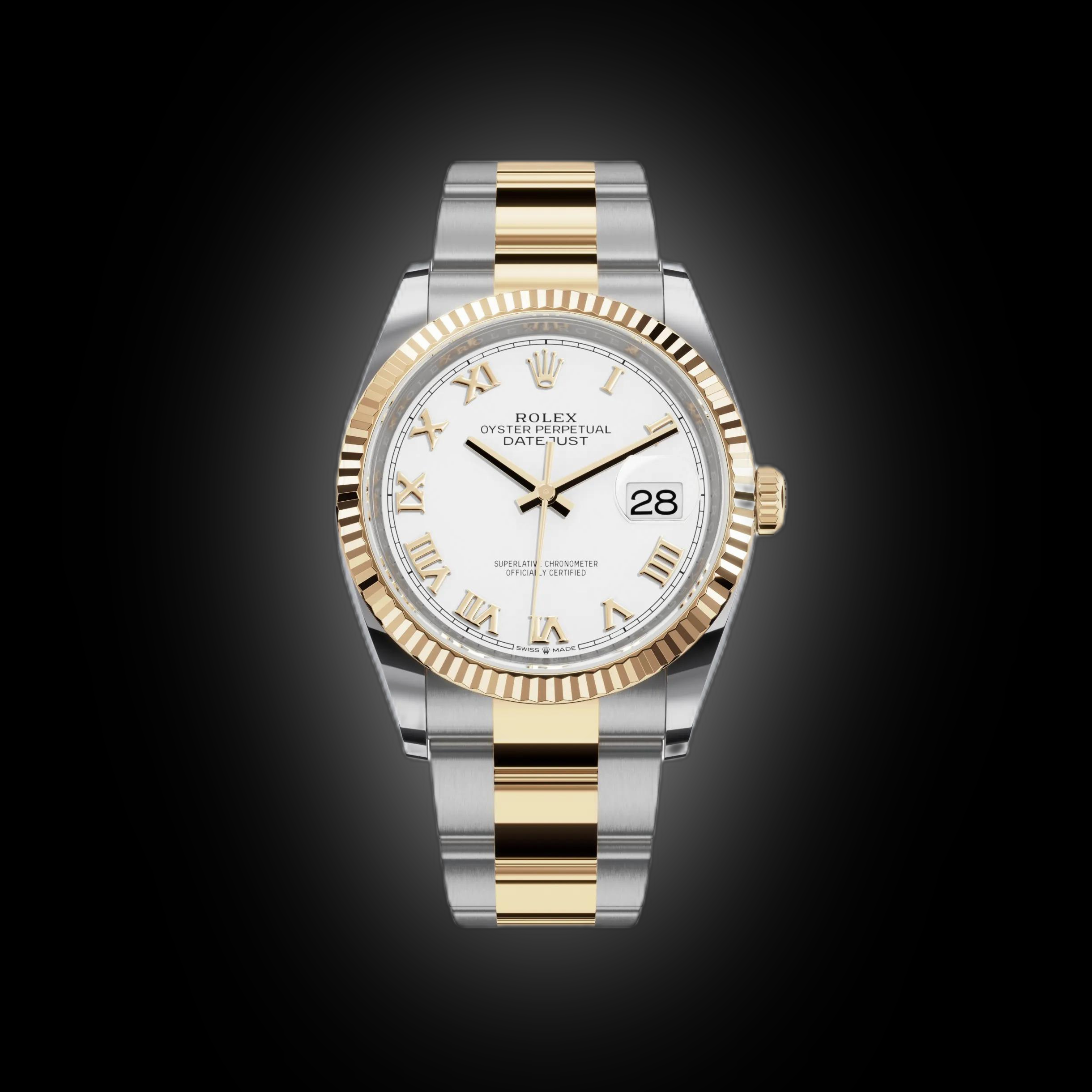 ミトSP Rolex Datejust 36 126233 Silver Dial, Stainless Steel
