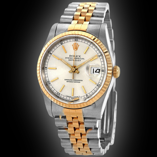 Rolex Datejust 16233 White Dial, Stainless Steel, Oyster Perpetual