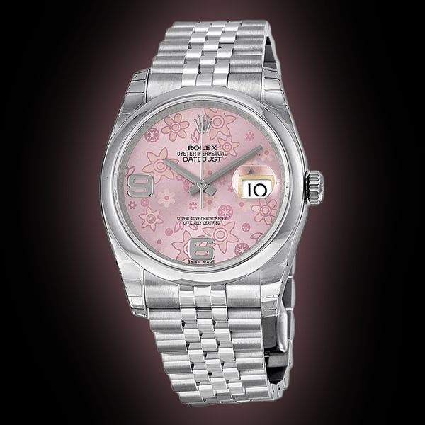 ROLEX シルク ストール ピンク ROLEX シルク ストール ピンク ロレックスの文字盤がピンク色の