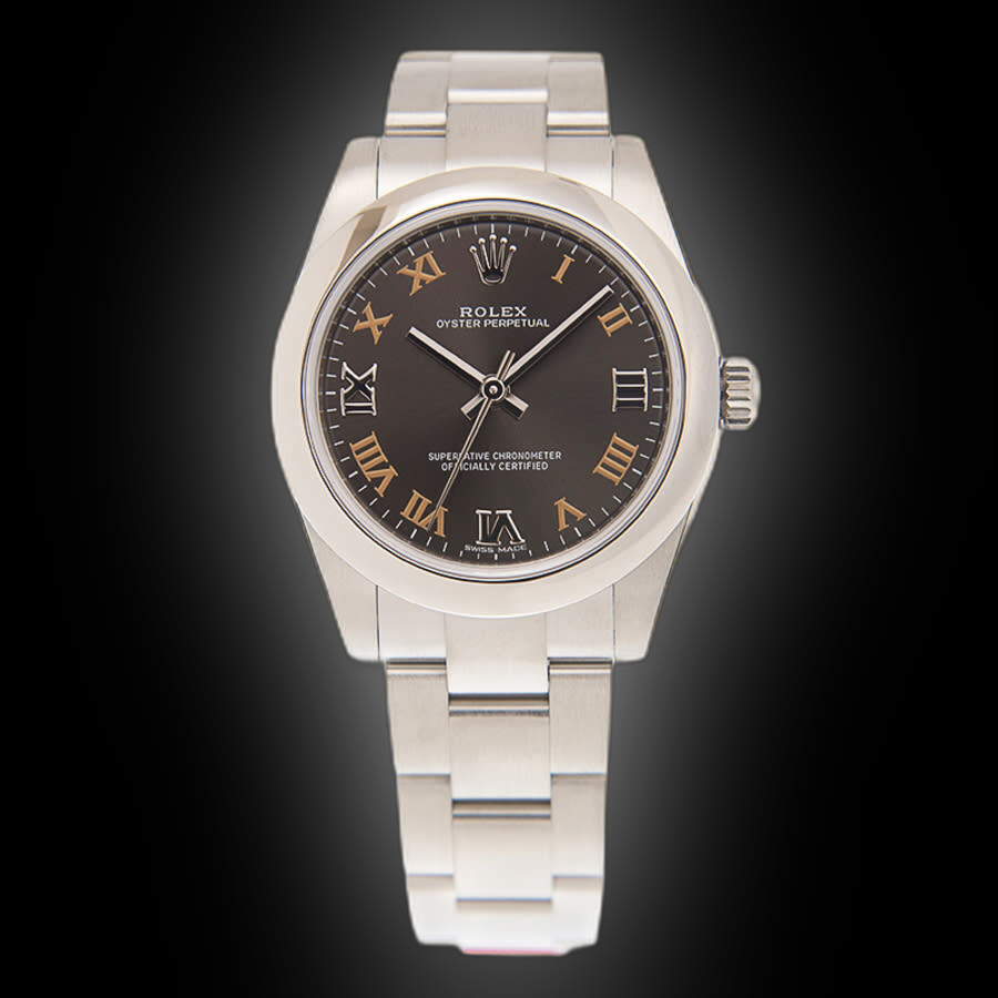 Rolex Oyster Perpetual 31 177200 Dark Grey Nickname Dial