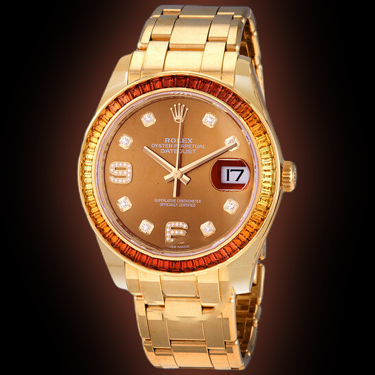 アートコレクション 3box Rolex Pearlmaster Yellow Gold 86348 | Stock 63399