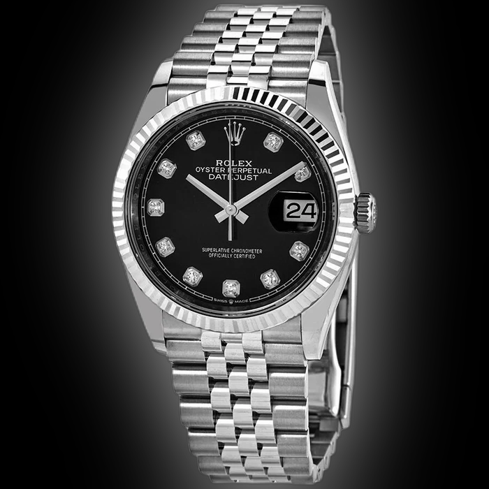 Datejust 自動巻き ブラック　ノーブランド Explore Rolex Datejust Black Dial Watches | Coveted