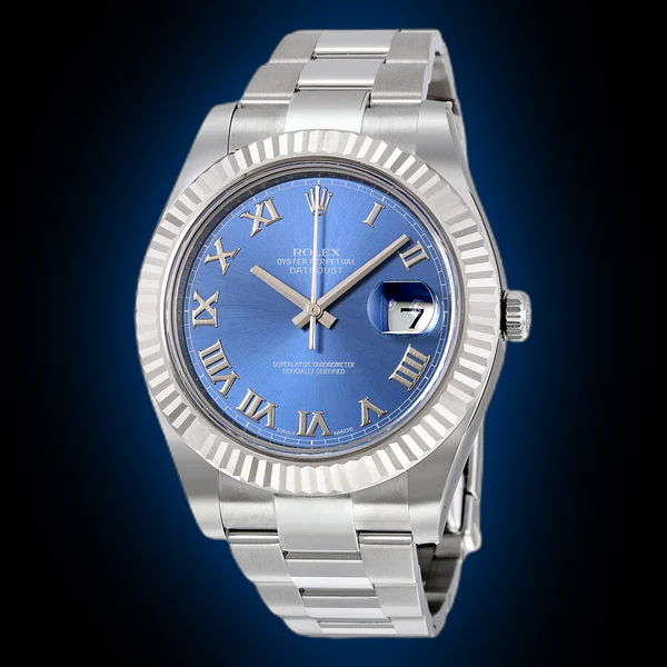 Rolex Datejust 116334 Blue Dial, Stainless Steel, Oyster