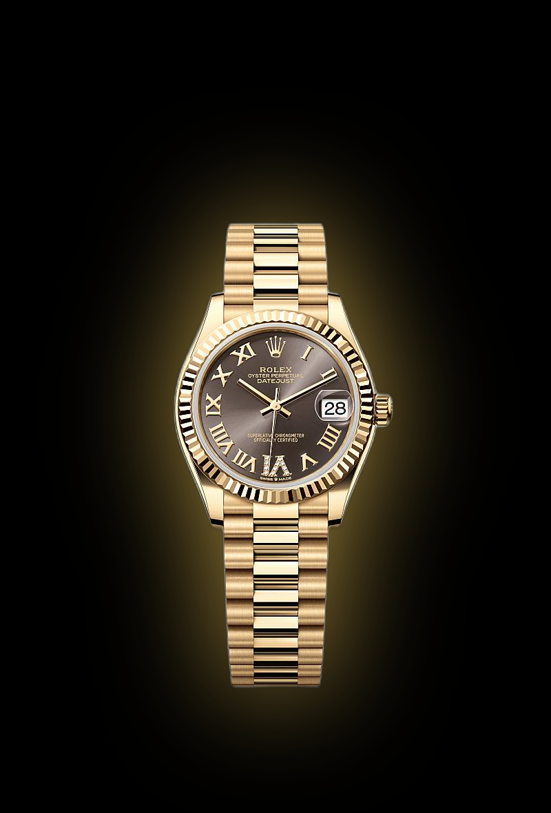 Rolex Datejust 31 278278 Mother of Pearl Dial, 18kt Yellow Gold