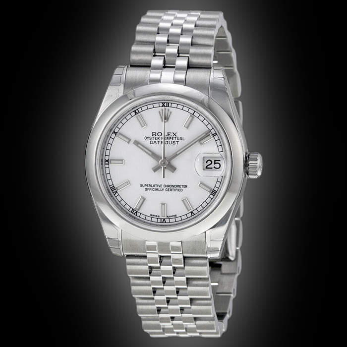 Rolex Datejust 116334 White Dial, Stainless Steel, Oyster