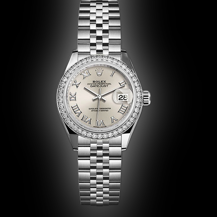 hiroJUTTA NEUMANN HERMES D7 Rolex Lady-Datejust 279384 Silver Dial, Stainless Steel, 28.0 mm