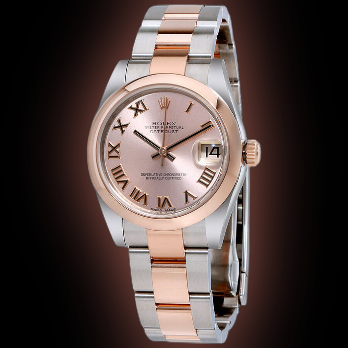 Rolex Lady-Datejust 31 178241 Pink Dial, Stainless Steel, mm