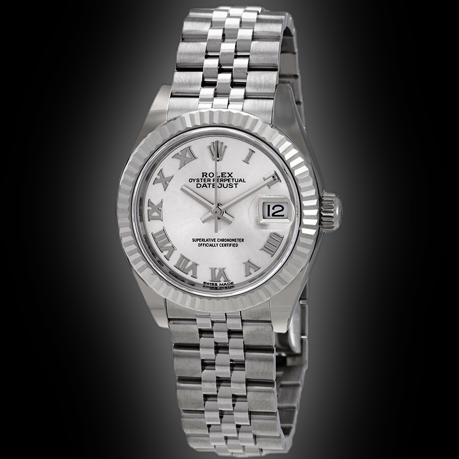 Rolex Lady-Datejust 279174 Silver Dial, Stainless Steel, 28.0 mm, 100.0 m