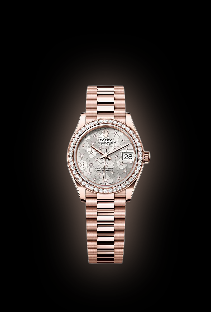 Rolex Datejust 31 278285 Chocolate Dial, 18 kt Everose Gold, 31.0