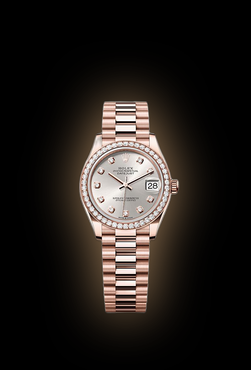 Rolex Datejust 31 278285 Slate Dial, 18 kt Everose Gold, mm