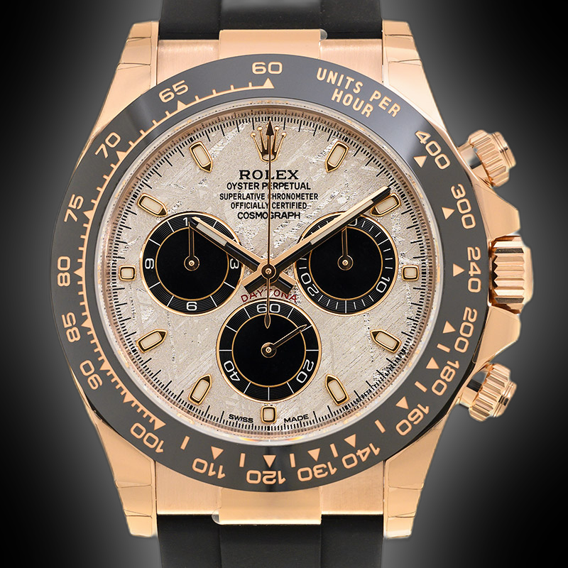 Rolex Cosmograph Daytona 116515 Black Dial, 18kt Everose Gold