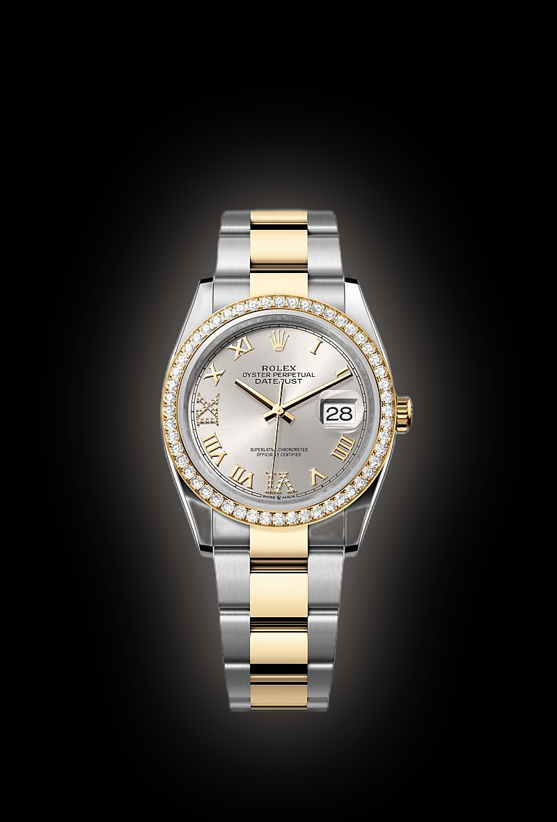 Rolex Datejust 36 126283 Mother of Pearl Dial, 18kt Yellow