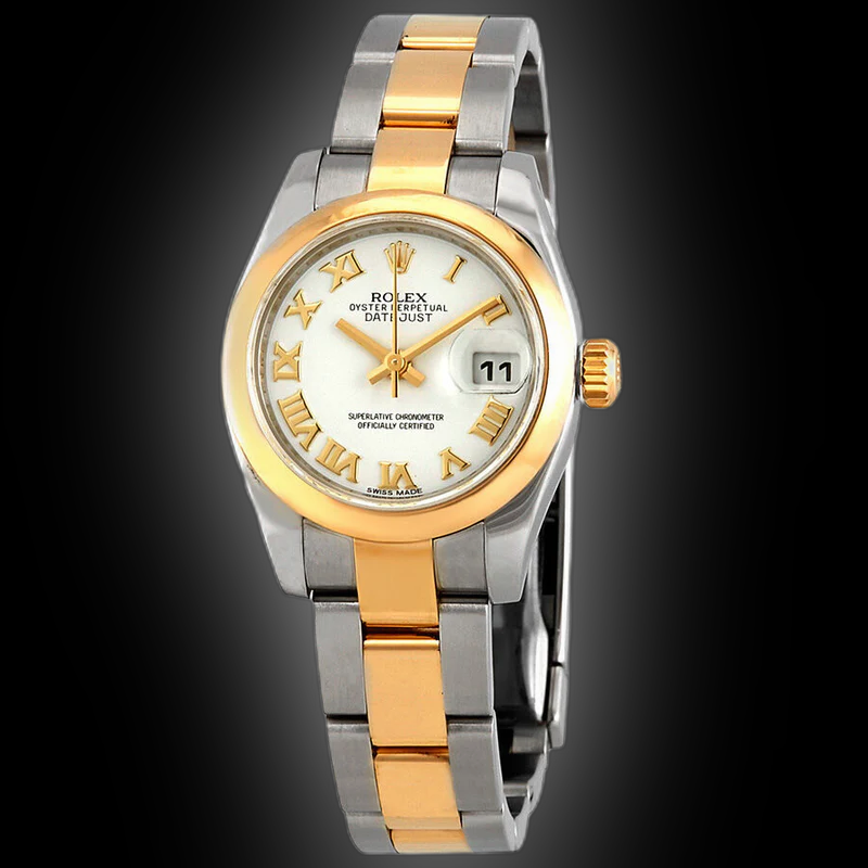 Rolex Lady-Datejust 26 179163 White Dial, Stainless Steel, 26.0 mm