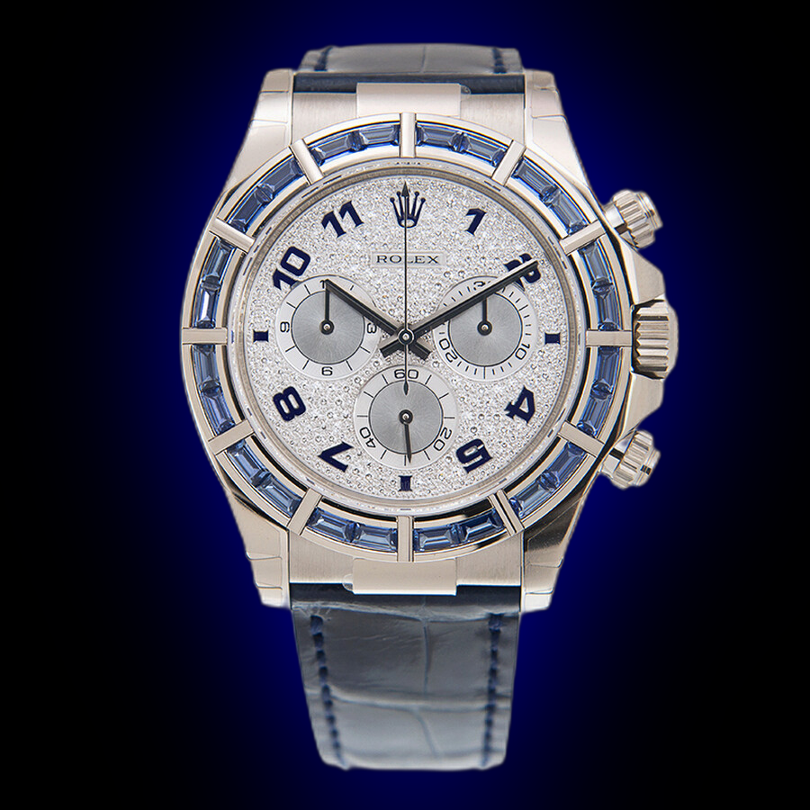 mado3mido3 0823 Rolex Cosmograph Daytona 116589 Pave Diamond Dial, 18kt