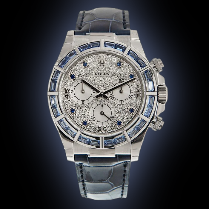 クルーゼ Rolex Cosmograph Daytona 116589 Mother of Pearl Dial, 18kt White