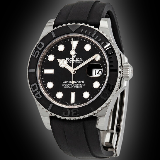 Rolex Yacht-Master 42 226659 Black Dial, 18kt White Gold